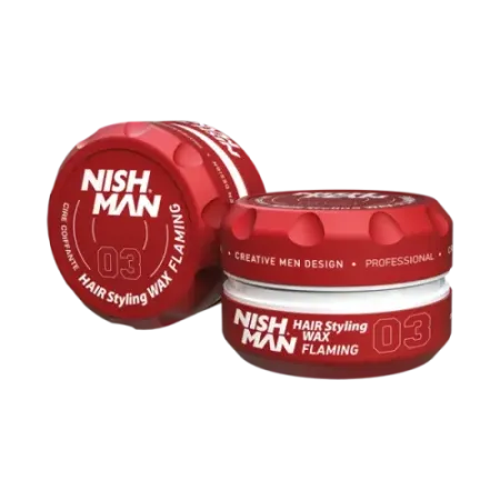 Nishman Hair Styling Aqua Wax No.03 - 150 Ml & 100 Ml