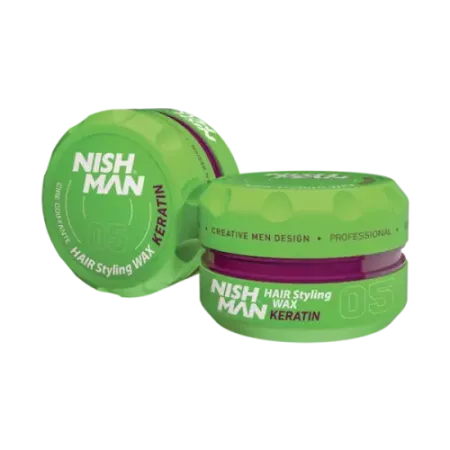 Nishman Hair Styling Aqua Wax No.05 - 150 Ml & 100 Ml