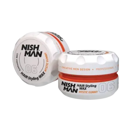 Nishman Hair Styling Aqua Wax No.06 - 150 Ml & 100 Ml